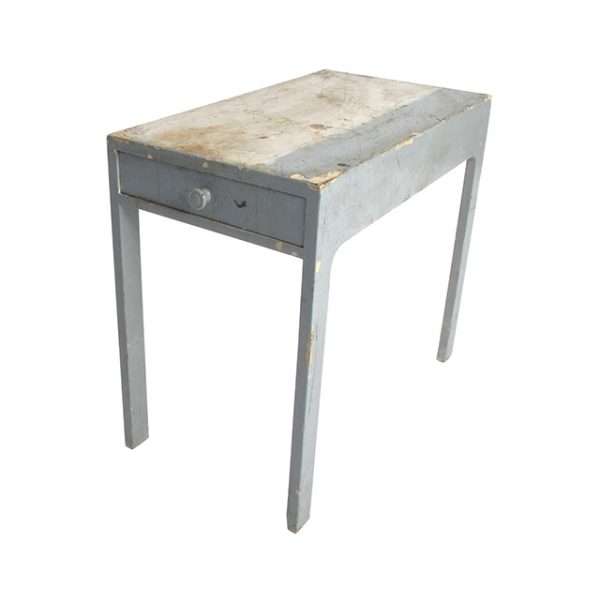 Wooden Side Table with a Draw 9