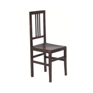 Dark Brown Cafe Wooden Chairs