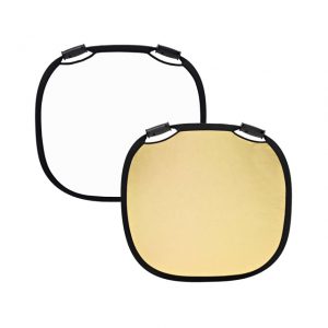 Expandable Reflector Gold / White 80 cm.