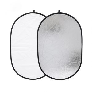 Expandable Reflector Silver / White 120 cm.