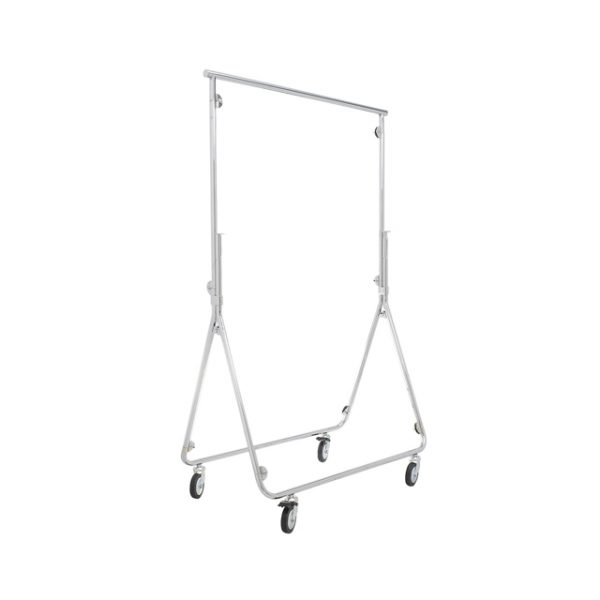 Foldable Cloth Rack with Wheels