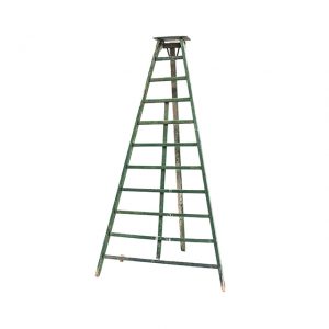 Green Wooden Ladder 3