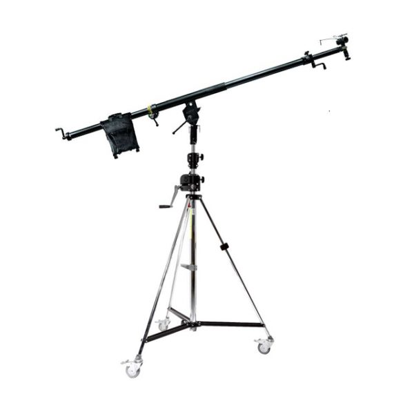 Mega Boom Kit: Manfrotto 425B Mega Boom and Wind-up Stand