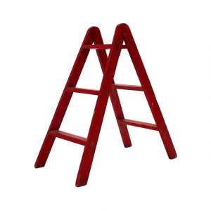 Red Wooden Ladder 7