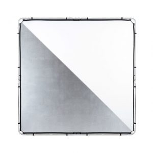 California Butterfly Frame 6’ x 6’ White / Silver