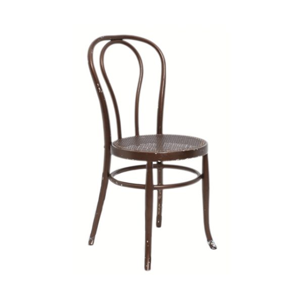 Thonet Dark Brown Cafe Wooden Chairs