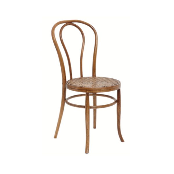 Thonet Light Brown Cafe Wooden Chairs