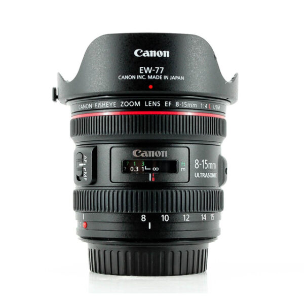 Canon EF 8-15 mm. f/4 L Fisheye USM